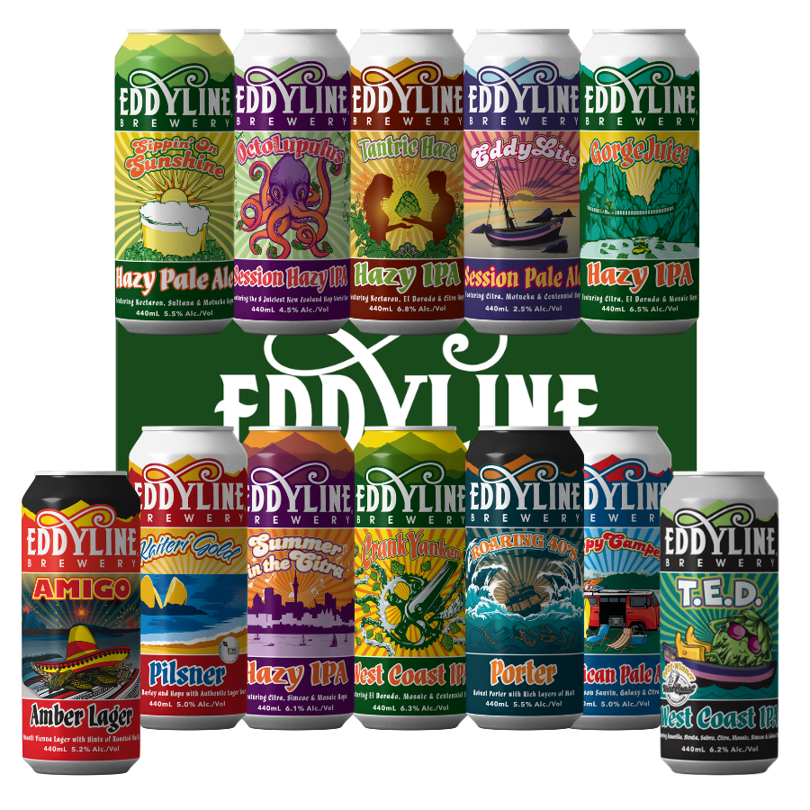 Eddyline Adventure Pack - 12 different beers